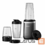 Mikseri un blenderi Philips  Blender | HR2767/00 | Tabletop | 1000 W | Jar material Plastic | Jar capacity 0.3 + 0.5 + 0.7 L | Ice crushing | Black 