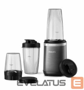 Mikseri un blenderi Philips  Blender | HR2767/00 | Tabletop | 1000 W | Jar material Plastic | Jar capacity 0.3 + 0.5 + 0.7 L | Ice crushing | Black 