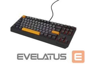 Компьютерная клавиатура Genesis  THOR 230 | Mechanical Gaming Keyboard | Wired | US | Anchor Gray Negative | USB Type-A | Outemu Red 