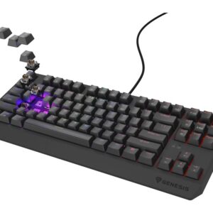 Computer keyboard Genesis  THOR 230 | Mechanical Gaming Keyboard | Wired | US | Black | USB Type-A | Outemu Brown 