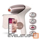 Эпилятор Philips  IPL Hair Removal Device with SenseIQ | BRI977/00 Lumea 9900 Series | Bulb lifetime (flashes) 450.000 | Number of power levels 5 | Rose 