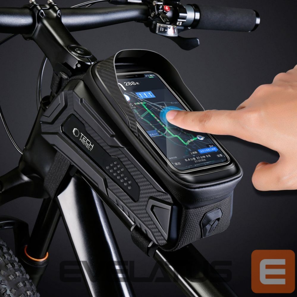 Jalgratta tarvik Tech-Protect Tech-Protect V2 Bike Bag with Phone Space 1.2l - Black