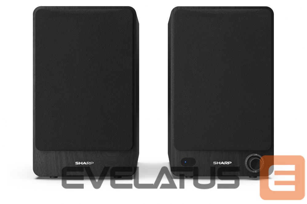 Arvutikõlarid Sharp CP-SS30 Bookshelf Speakers, Black