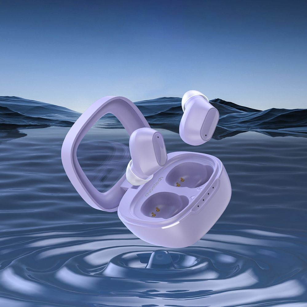 Wireless headphones Choetech Choetech MEMS wireless TWS Bluetooth 5.3 headphones - purple