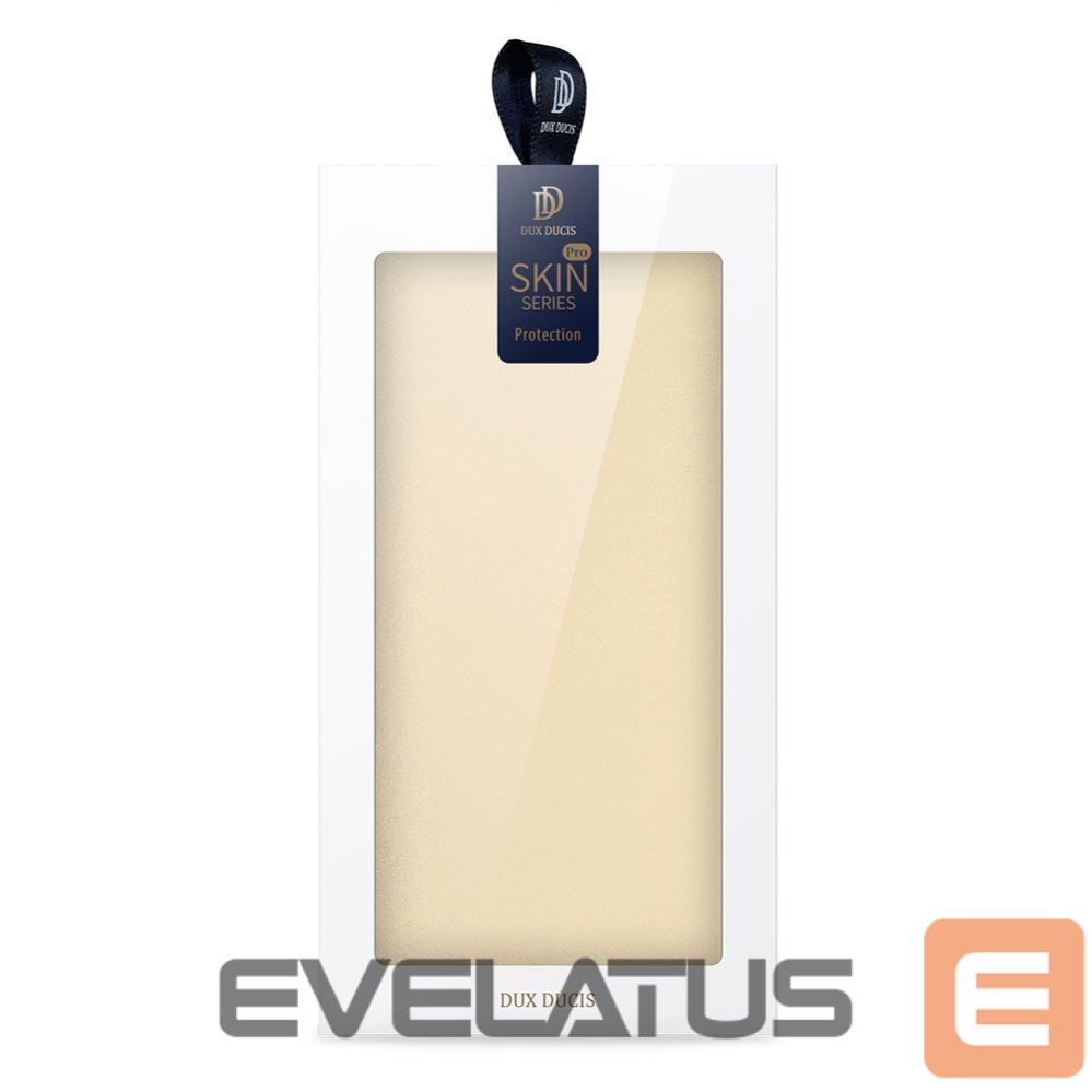 Aizmugurējais vāciņš Dux Ducis Dux Ducis Skin Pro Holster Cover Flip Cover for Samsung Galaxy S22 + (S22 Plus) gold