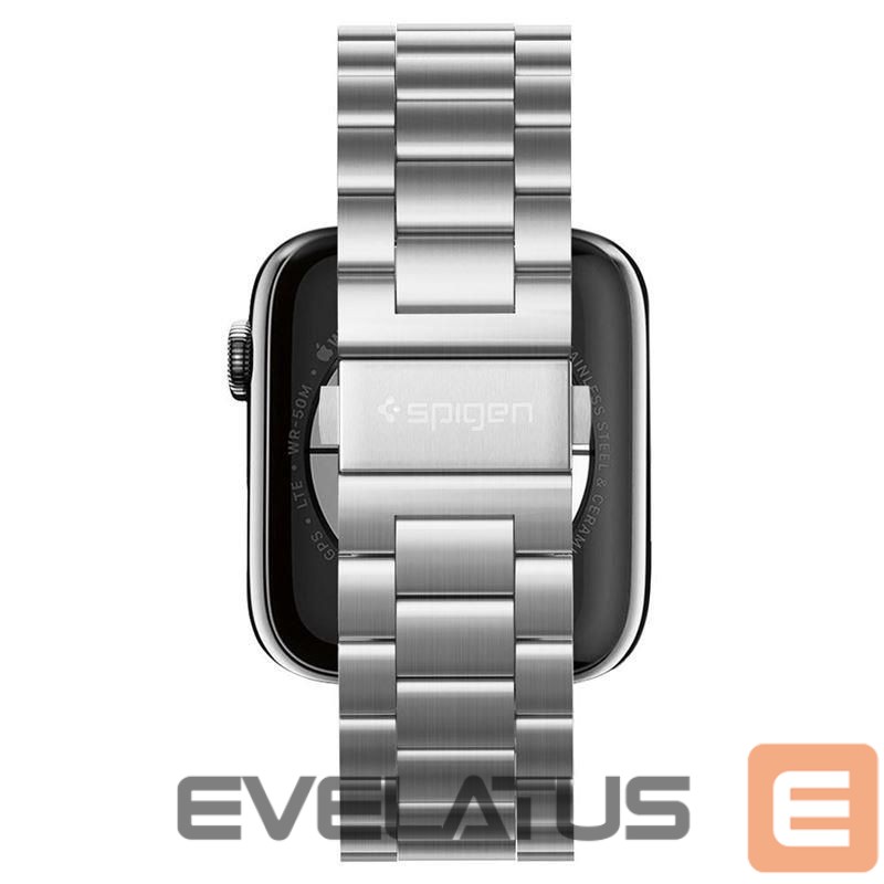 Tagakaaned Spigen Spigen Modern Fit Band for Apple Watch 4/5/6/7/8/9/SE/Ultra (42/44/45/49 mm) - Silver