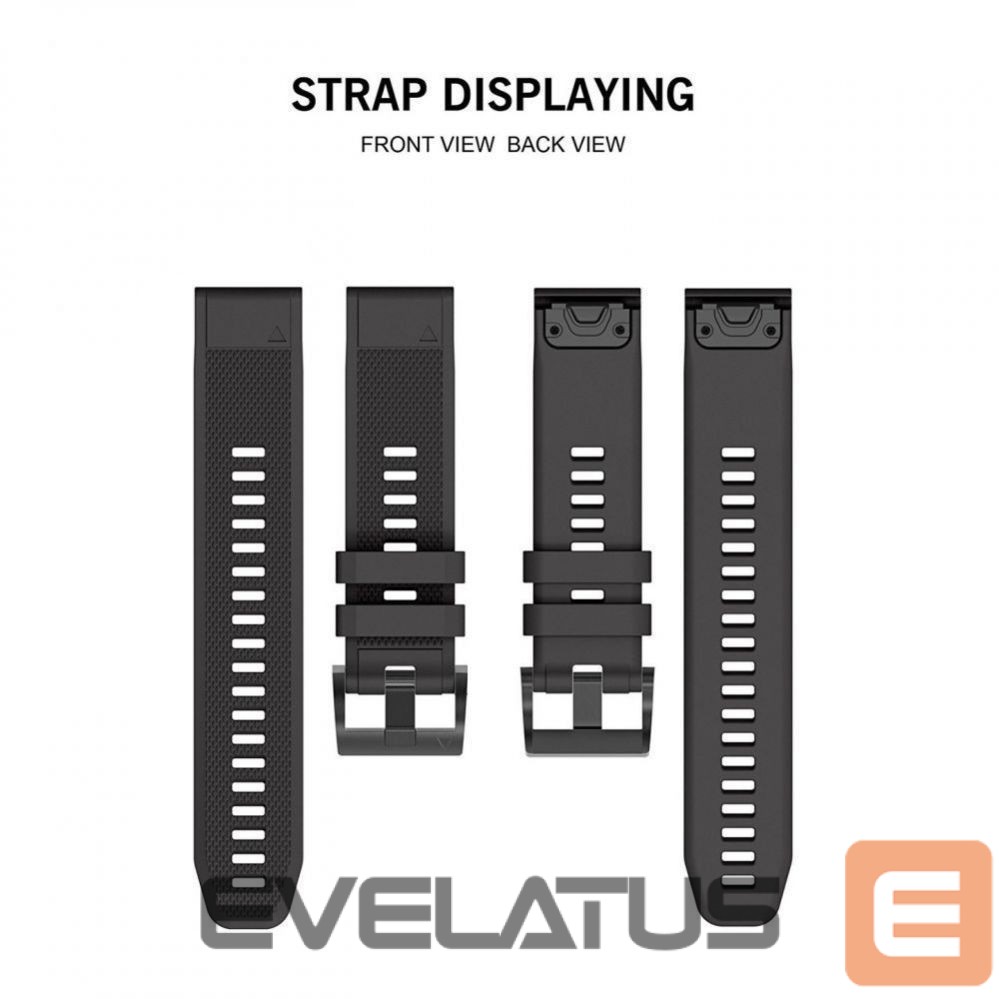 Siksniņa Tech-Protect Tech-Protect Smooth case for Garmin Fenix 5 / 6 / 6 Pro / 7 - black