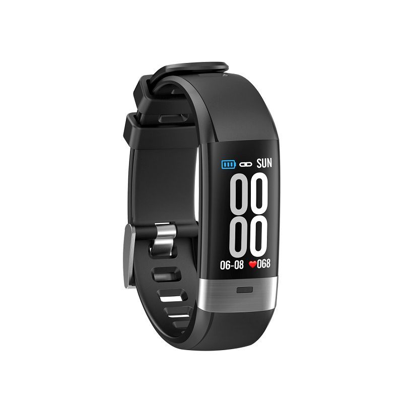 Fitnesa aproce Canyon Smart Cardio Fitness Band SB-75 Black