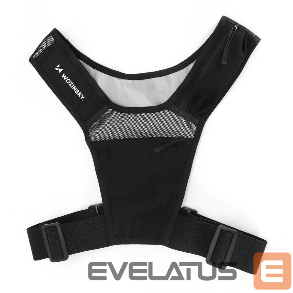 The others Wozinsky Wozinsky WKDB1 Reflective Running Vest - Black