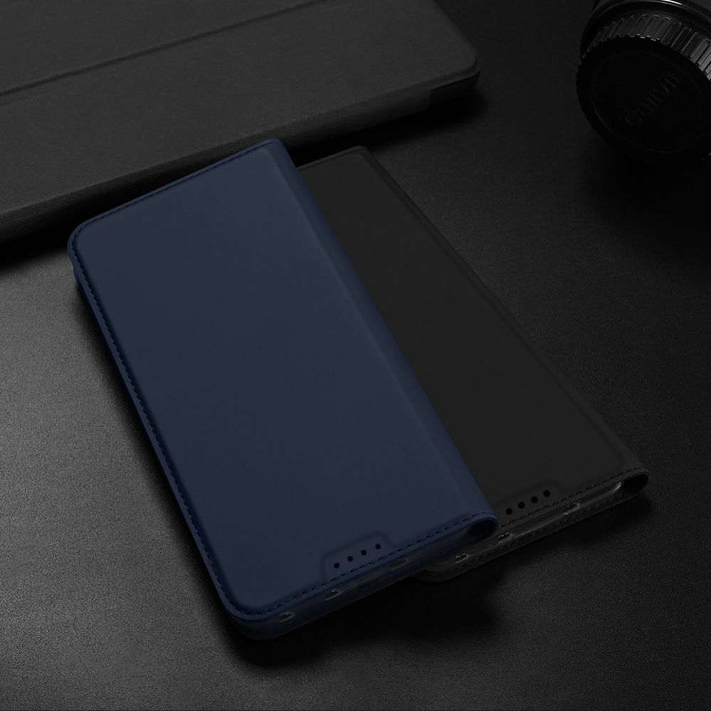 Tagakaaned Dux Ducis Dux Ducis Skin Pro Case For Realme GT Neo 5 / Realme GT3 Flip Cover Card Wallet Stand Black