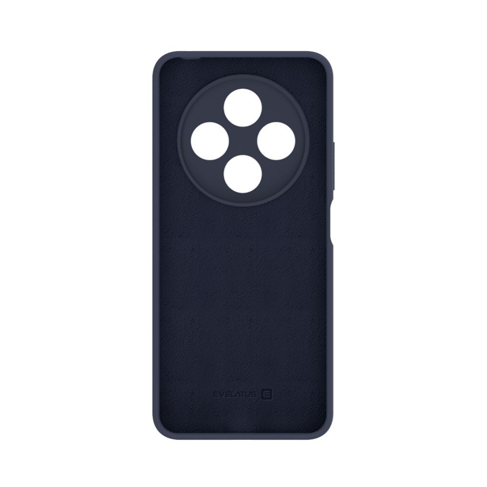 Back panel cover Evelatus Xiaomi Redmi 14C 4G/5G Premium Magnetic Soft Touch Silicone Case Dark Blue