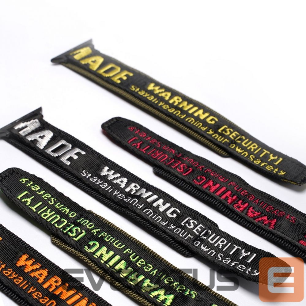 Rihm Dux Ducis Dux Ducis Strap (Outdoor Version) Apple Watch Ultra strap, SE, 9, 8, 7, 6, 5, 4, 3, 2, 1 (49, 45, 44, 42 mm) nylon strap yellow bracelet