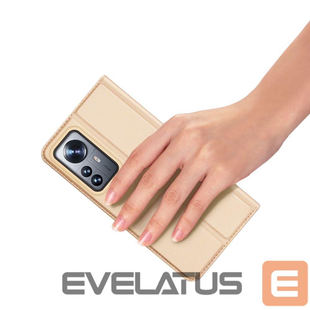 Back panel cover Dux Ducis Dux Ducis Skin Pro Holster Cover Flip Cover for Xiaomi 12 Pro gold