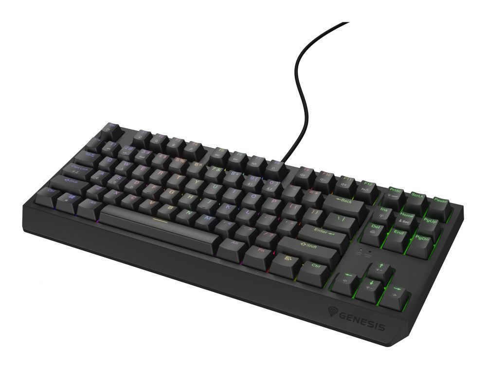 Computer keyboard Genesis THOR 230 | Mechanical Gaming Keyboard | Wired | US | Black | USB Type-A | Outemu Brown