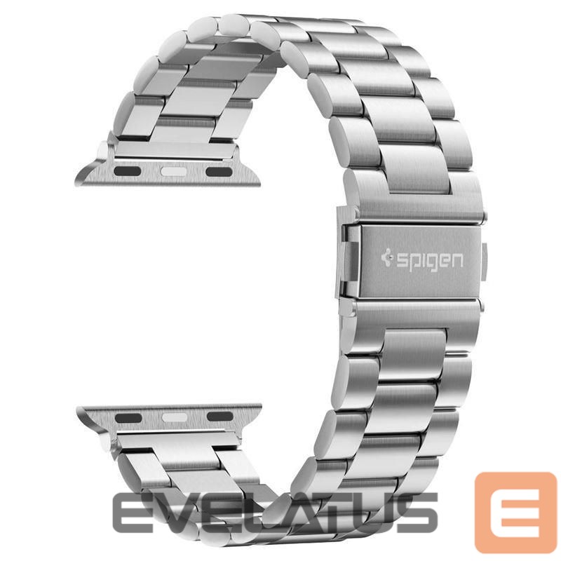 Tagakaaned Spigen Spigen Modern Fit Band for Apple Watch 4/5/6/7/8/9/SE/Ultra (42/44/45/49 mm) - Silver