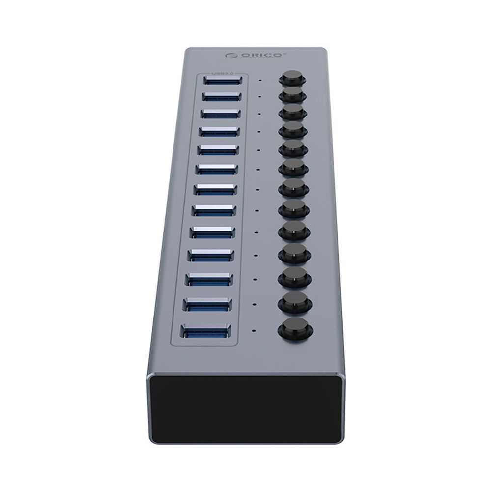 Üleminek Orico Orico BT2U3-13AB Hub 13x USB-A 3.0 with switches - gray