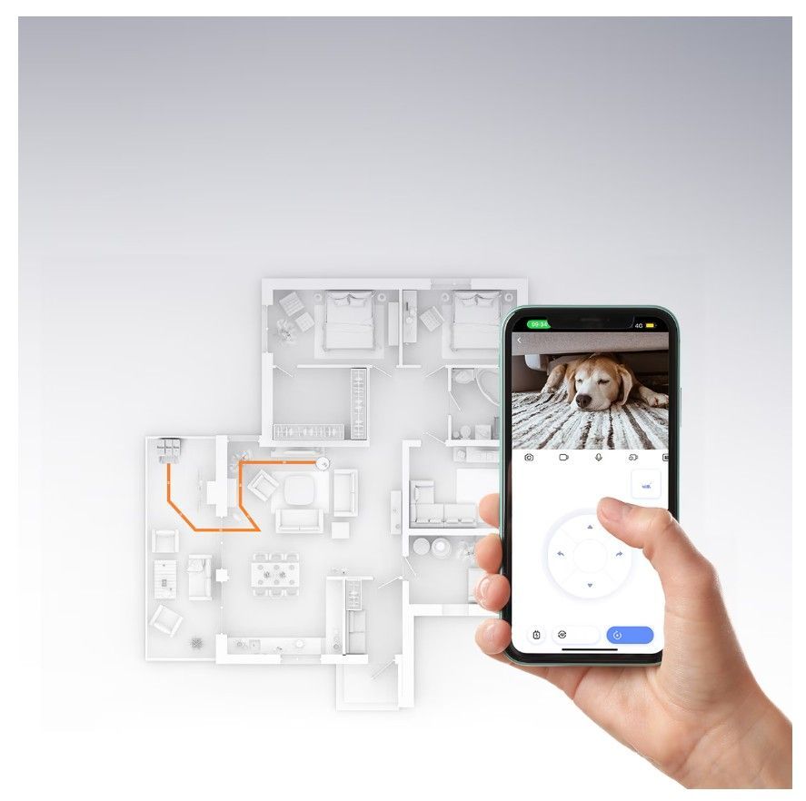 Putekļusūcējs EZVIZ CS-RS20-PRO-PGA2 White