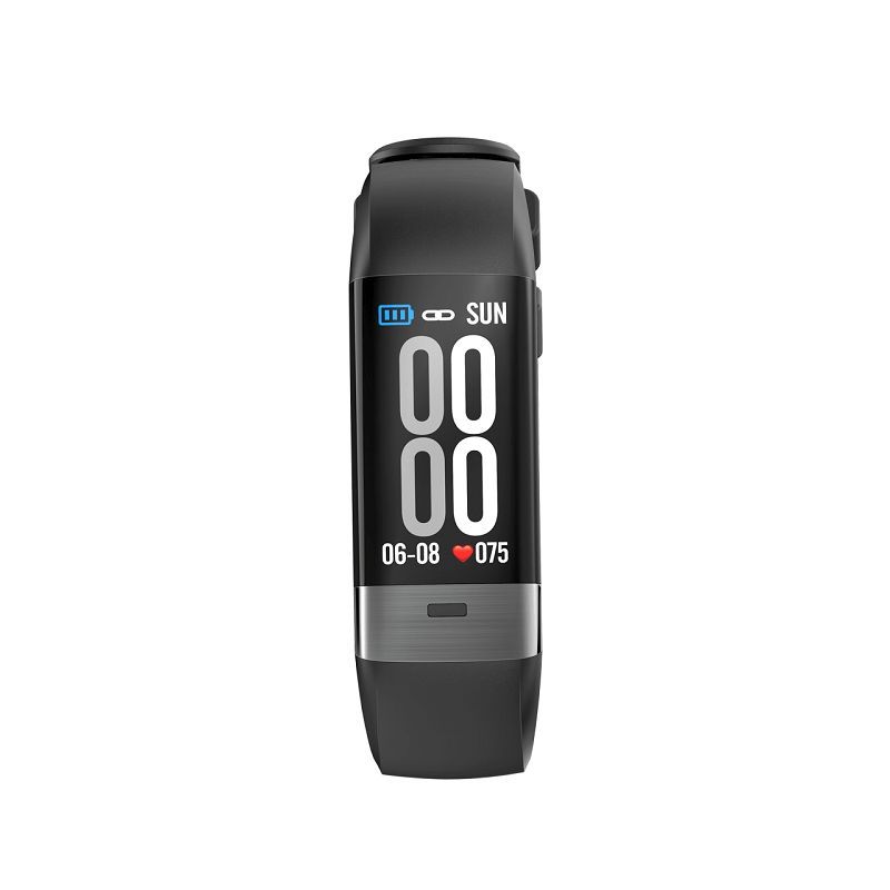 Fitnesa aproce Canyon Smart Cardio Fitness Band SB-75 Black