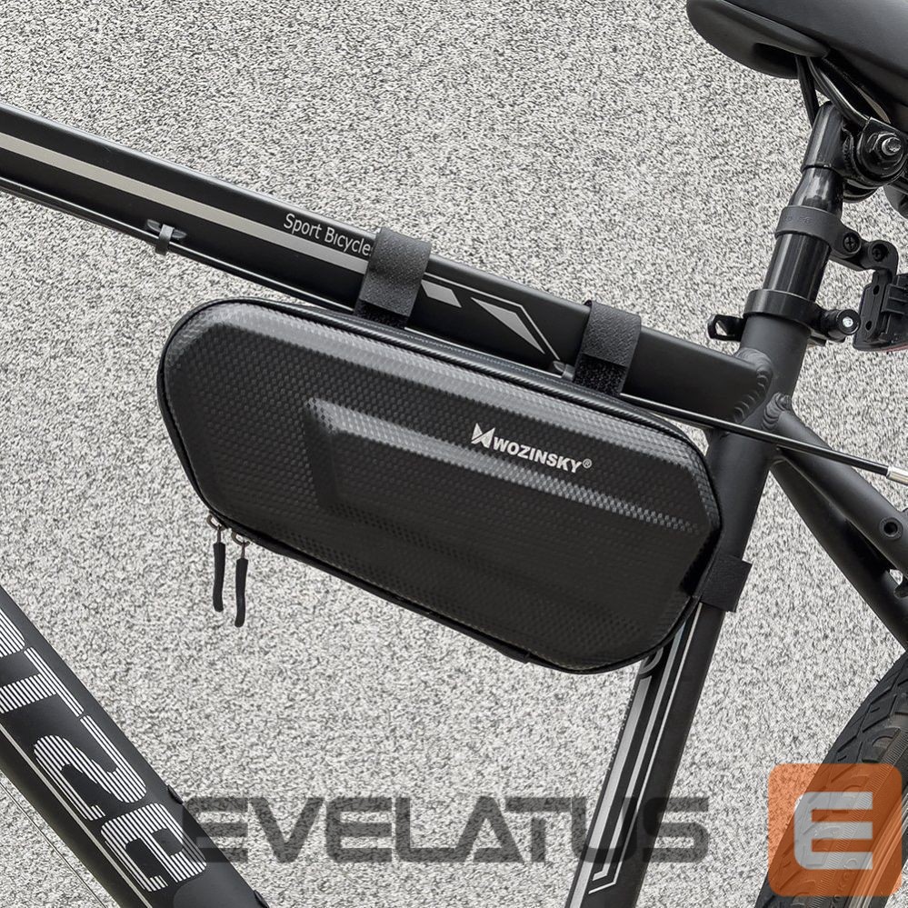 Jalgratta tarvik Wozinsky Wozinsky bike frame bag 1.5l black (WBB10BK)