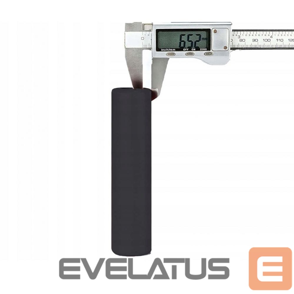 Dviračio priedas Rockbros Rockbros GMBT1001BK bicycle grips made of silicone foam - black