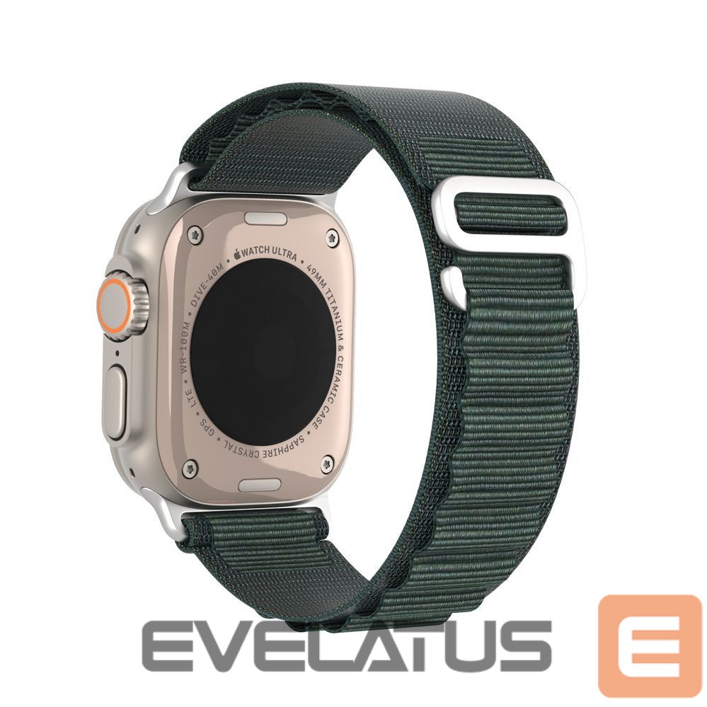 Strap Dux Ducis Sport strap with buckle for Apple Watch 9 / 8 / 7 / 6 / SE / 5 / 4 / 3 / 2 / 1 (41, 40, 38 mm) Dux Ducis Strap GS Version - green Green