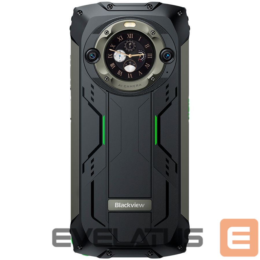 Smartphone Blackview Blackview Rugged BV9300Pro LTE 6.7" FHD+IPS 1080x2388 120Hz Corning 5 12GB+256GB MT6789V G99 Dual-display CAM Front 32MP Rear 64MP+8MP IP68/IP69K Waterproof NFC Fingerprint 15080mAh NO Charger Android 13 up to 15 Green Green