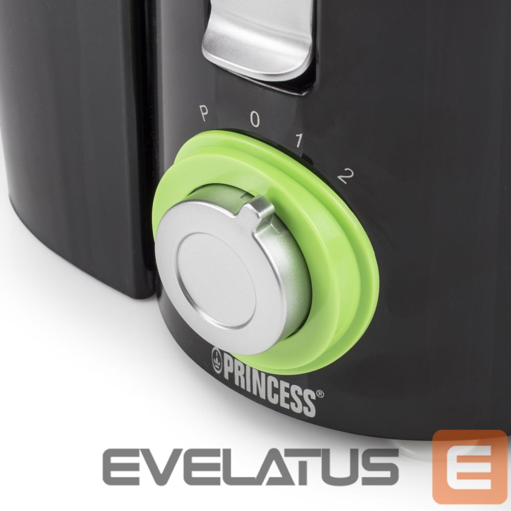 Cita mazā sadzīves tehnika Princess 202040 Juice Extractor, 250 W, Black/Green