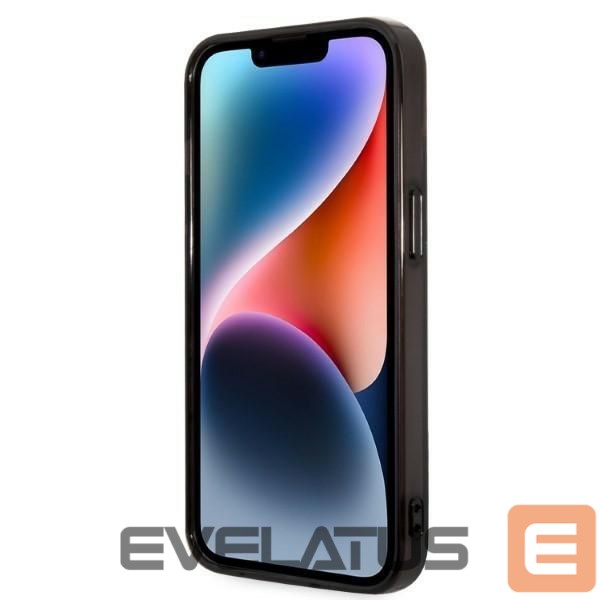 Back panel cover Karl Lagerfeld Karl Lagerfeld KLHCP14LTGKCK iPhone 14 Pro 6.1 "hardcase black / black Gradient Ikonik Karl & Choupette