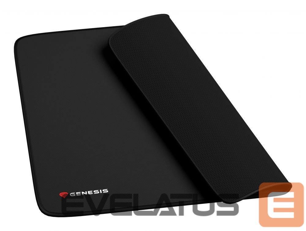 Computer mouse Genesis Carbon 500 L Mouse pad, 400 x 2.5 x 330 mm, Black