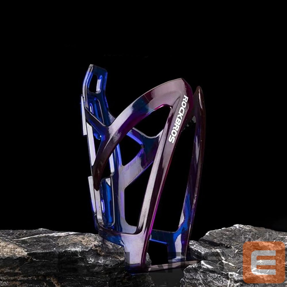 Bicycle accessory Rockbros Rockbros FK338 bicycle holder for water bottle - blue and purple