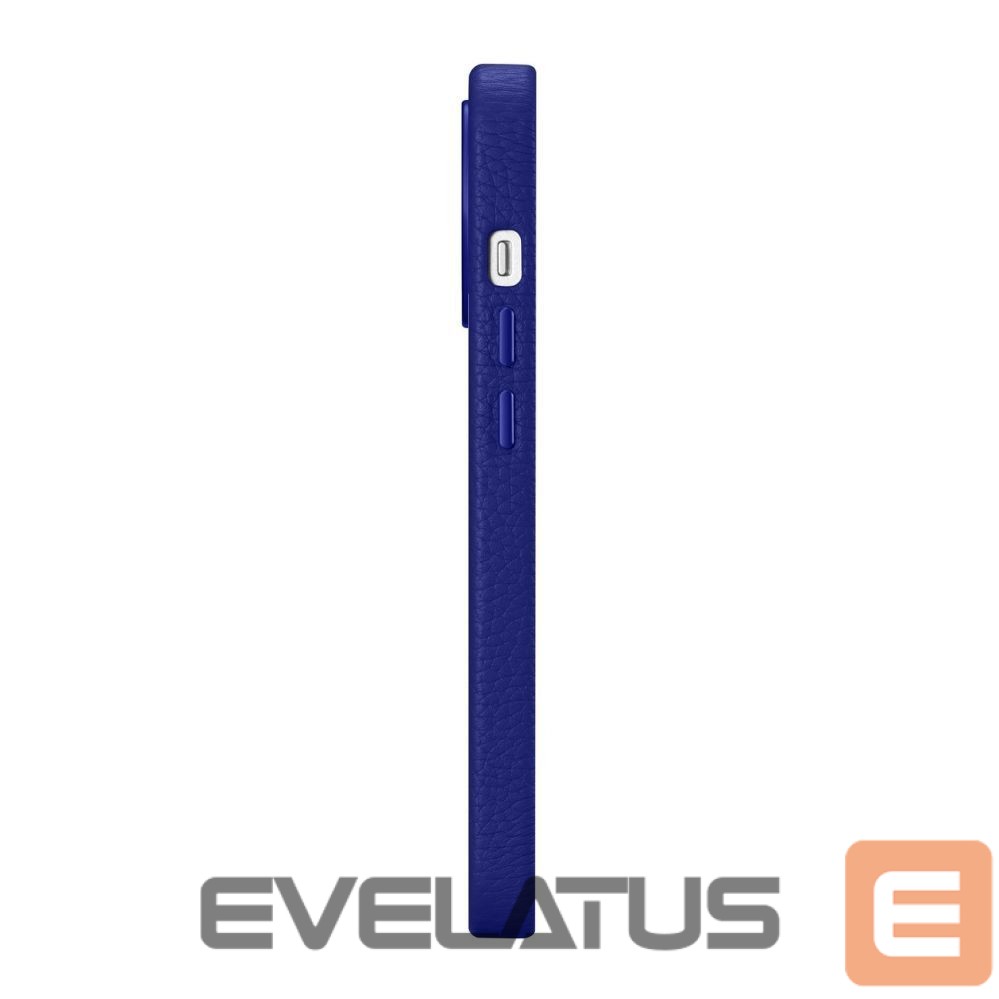 Tagakaaned iCarer iCarer Litchi Premium Leather Case iPhone 14 Pro Magnetic Leather Case with MagSafe Dark Blue (WMI14220710-DB)