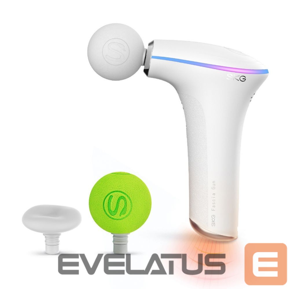 Masāžas ierīces SKG SKG F5-EN massage gun for the whole body - white