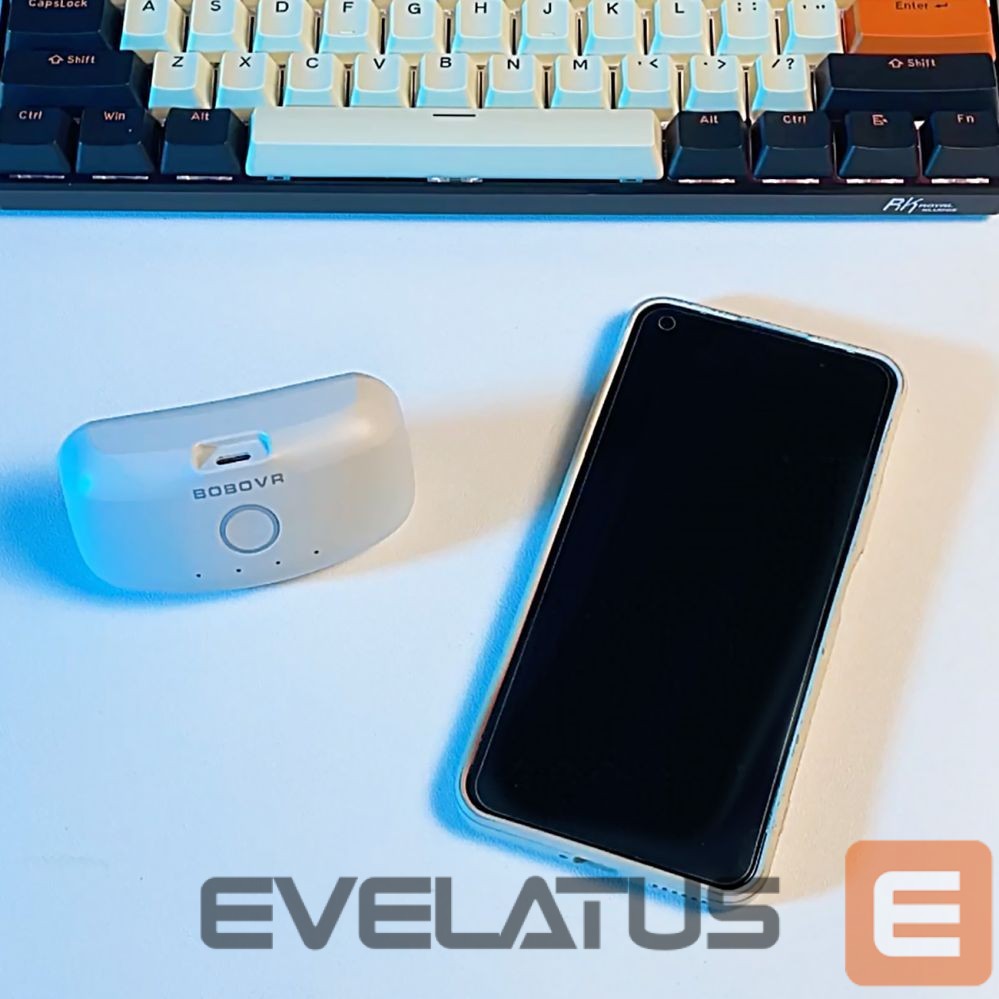 Power bank BoboVR BoboVR B2 external battery for BoboVR M1 / M2 / M3 wristbands 5200mAh - white