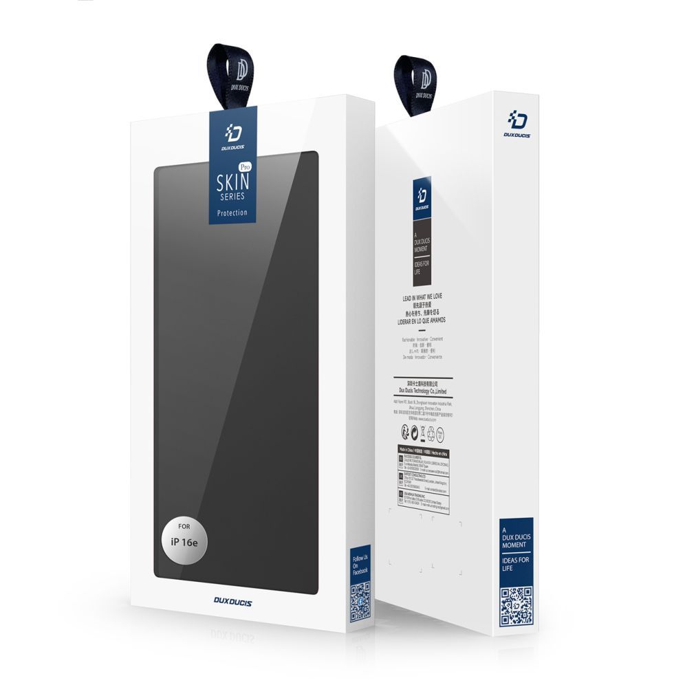 Aizmugurējais vāciņš Dux Ducis Dux Ducis Skin Pro iPhone 16e Case - Black
