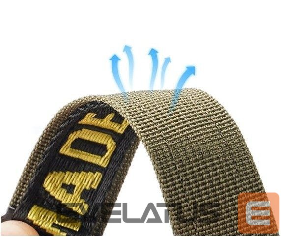 Siksniņa Dux Ducis Strap (Outdoor Version) strap Apple Watch Ultra, SE, 8, 7, 6, 5, 4, 3, 2, 1 (49, 45, 44, 42 mm) Black Yellow