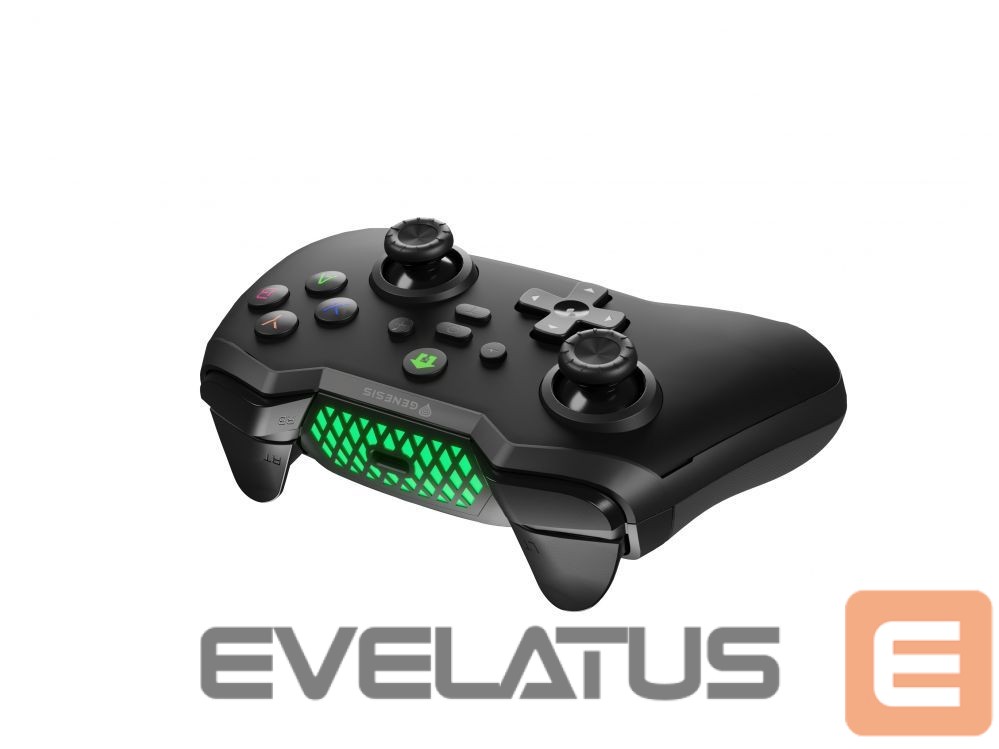 Computer chairs / desks Genesis Mangan 400 Gamepad, Black, Wireless