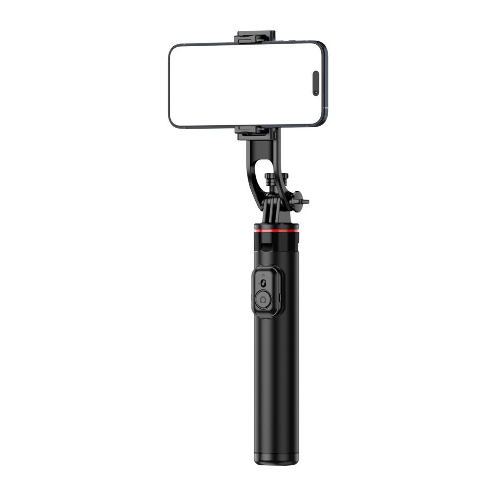 Camera accessory Hurtel Selfie stick WC1Y2S 1.3m aluminum alloy telescopic tripod with phone holder - black
