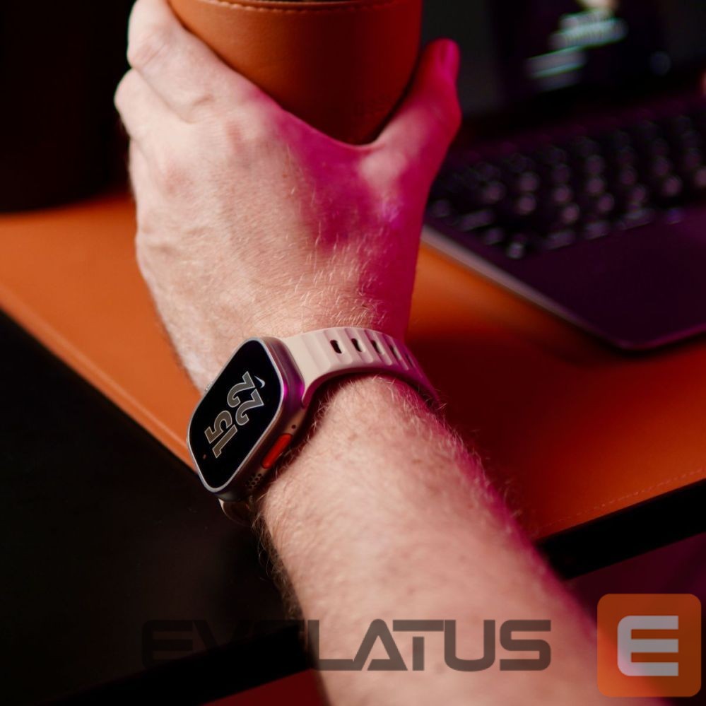 Siksniņa Evelatus Evelatus Watch 38/40/41 Sport Silicone Loop Dark Blue