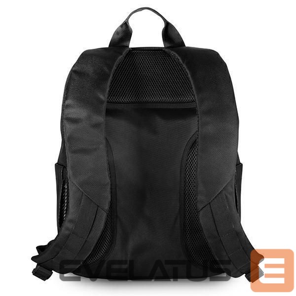 Laptop Bag BMW BMW Carbon Red Stripe backpack for a 16" laptop - black