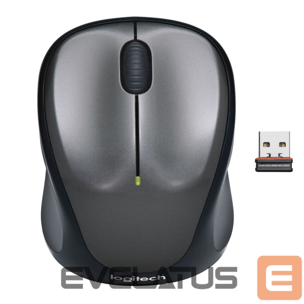 Datora pele Logitech Mouse M235 Wireless, Grey/ black