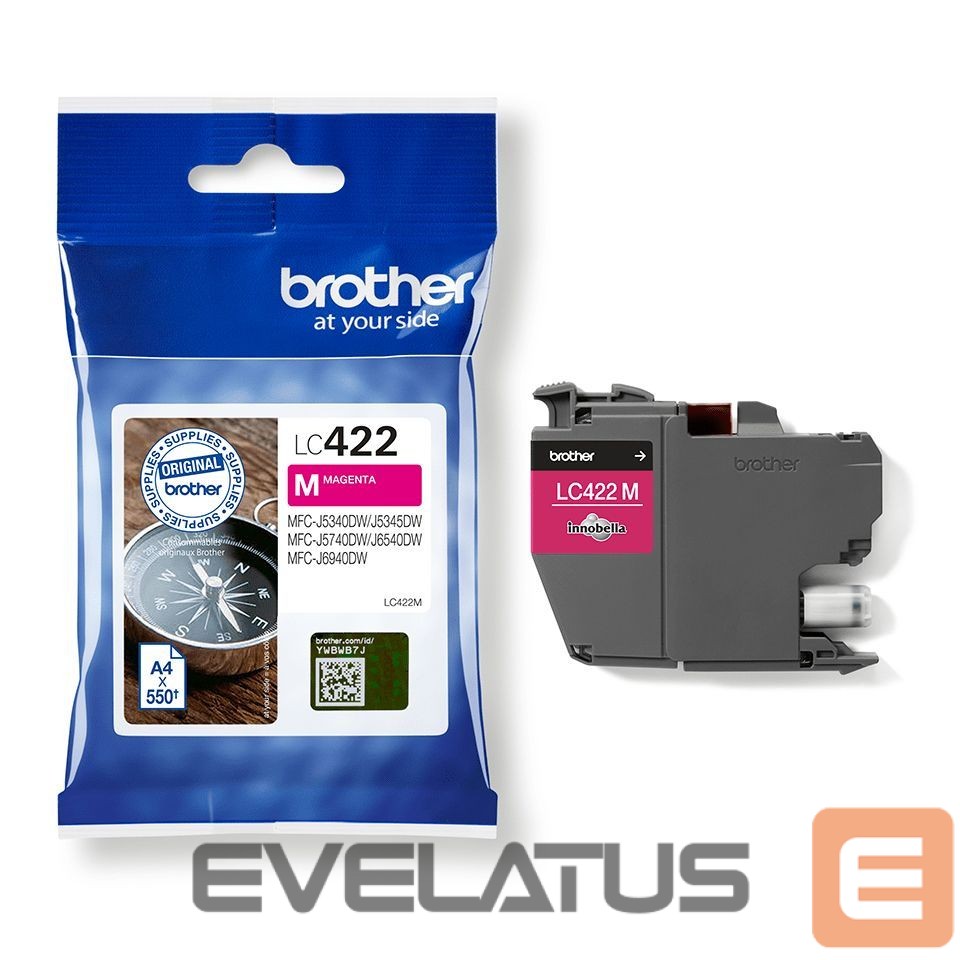Printer accessories Brother LC422M Ink Cartridge, Magenta
