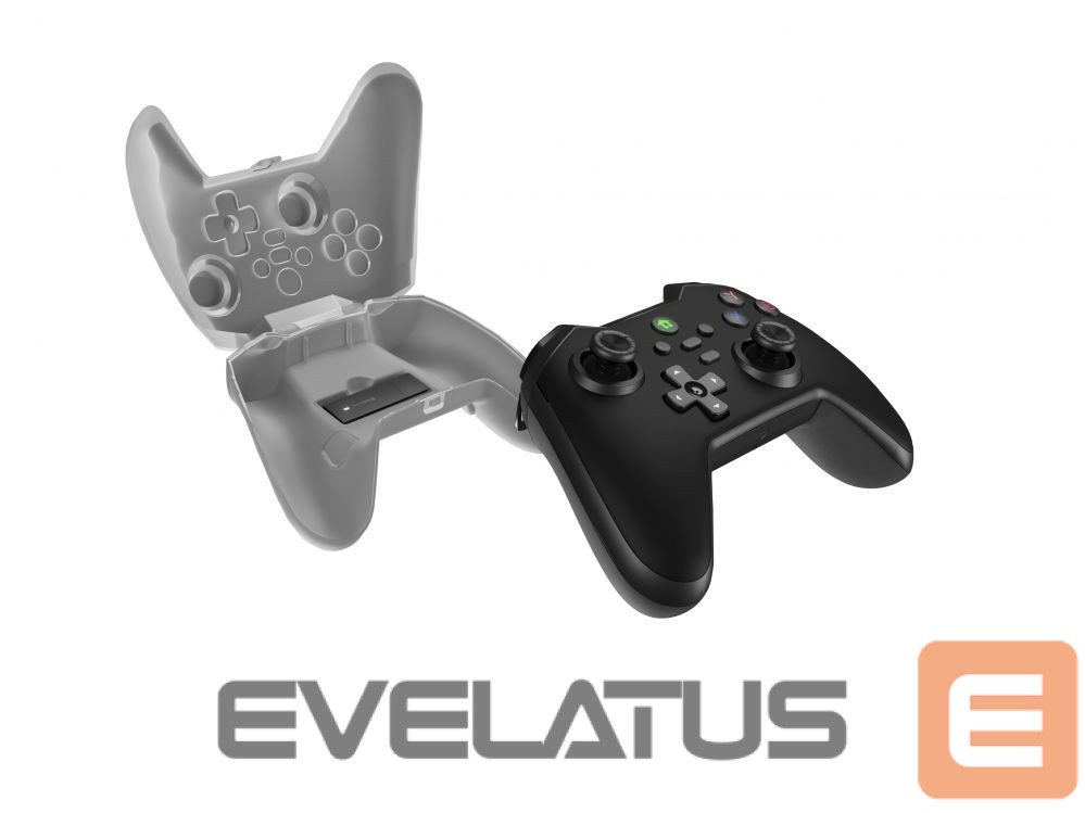 Computer chairs / desks Genesis Mangan 400 Gamepad, Black, Wireless