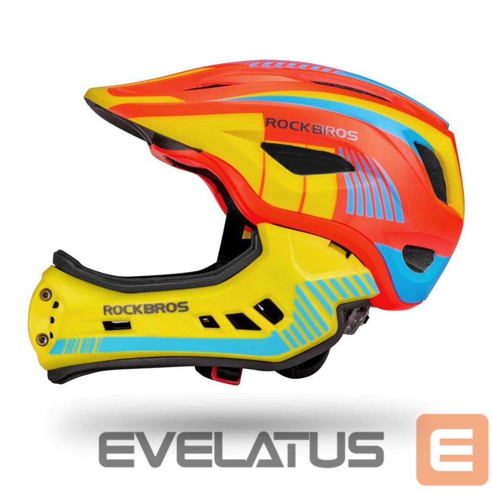 Teine toode Rockbros Children's bicycle helmet with detachable visor Rockbros TT-32SOYB-S size S - yellow-orange