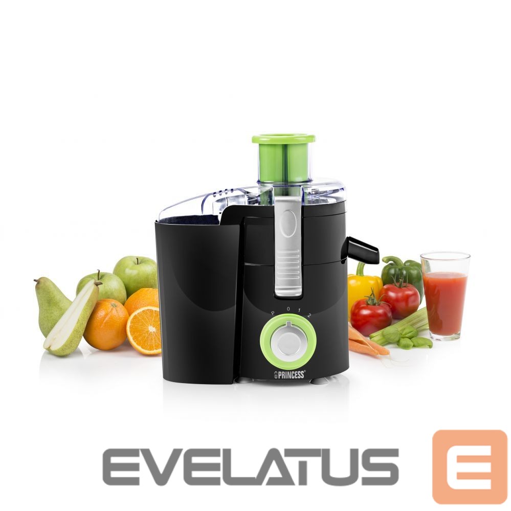 Cita mazā sadzīves tehnika Princess 202040 Juice Extractor, 250 W, Black/Green