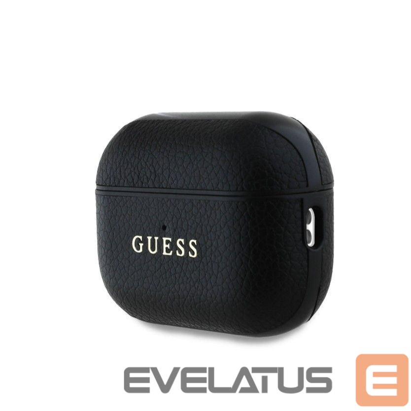 Korpus kõrvaklappidele Guess Apple AirPods Pro 2 PU Grained Classic Logo Case Black