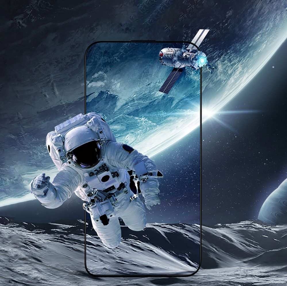 Aizsargstikls Joyroom Joyroom JR-MKN0313 Corning Eyecare Tempered Glass for iPhone 15 Plus/16 Plus