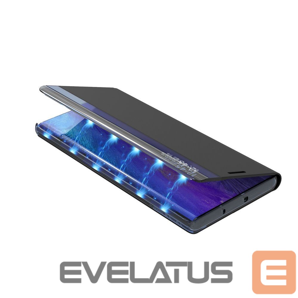 Tagakaaned Hurtel New Sleep Case Flip Cover with Stand Function for Samsung Galaxy A26 - Black