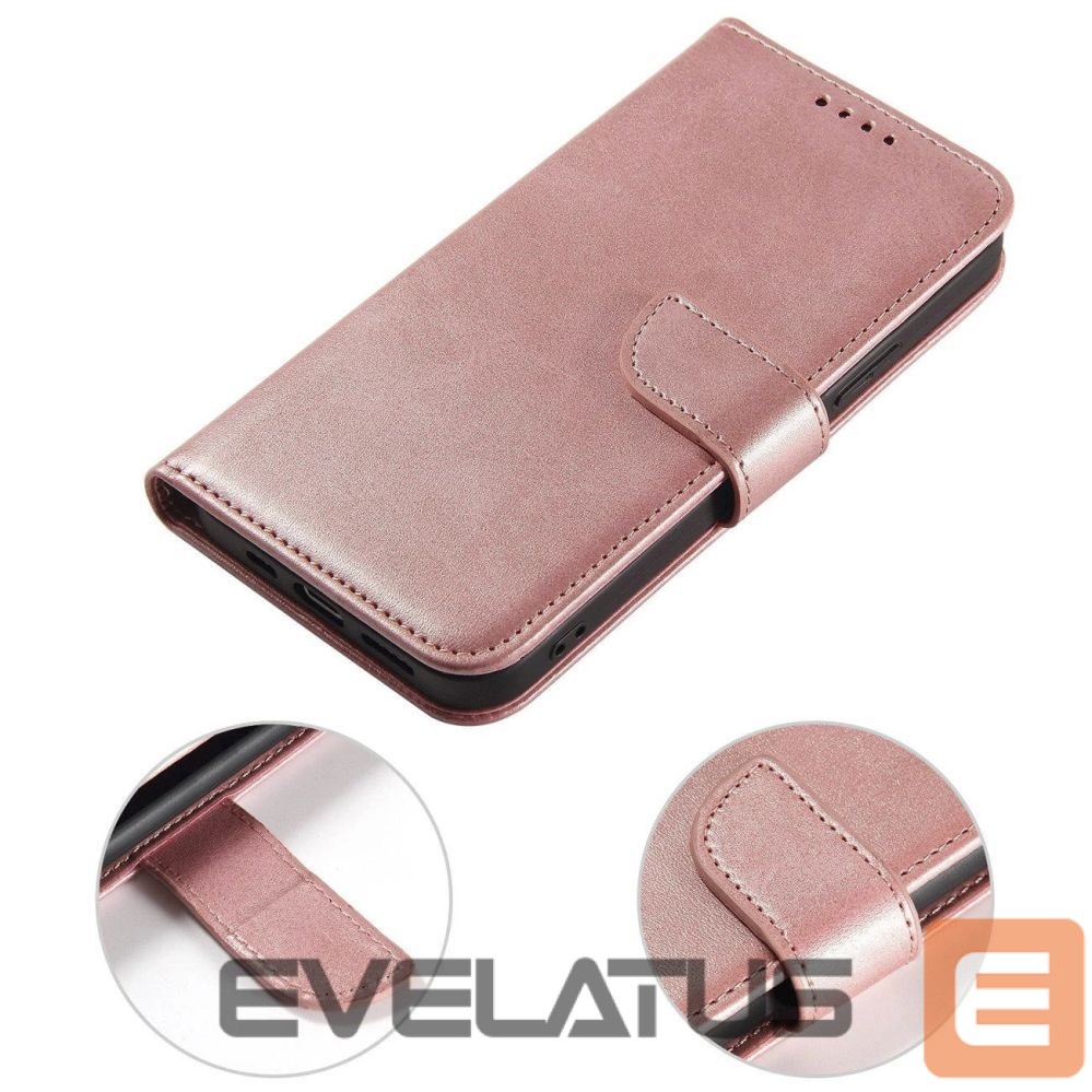 Tagakaaned Hurtel Magnet Case with flap for Samsung Galaxy A26 - pink