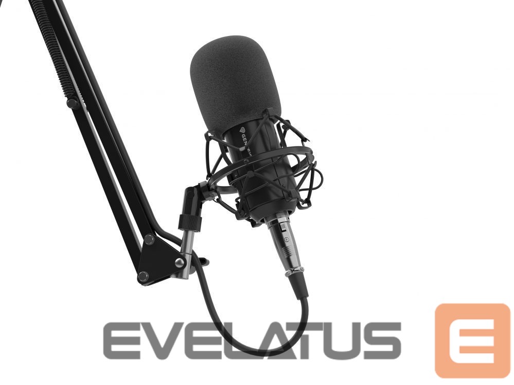 Cita datorprece Genesis Gaming Microphone Radium 300 Black, Wired