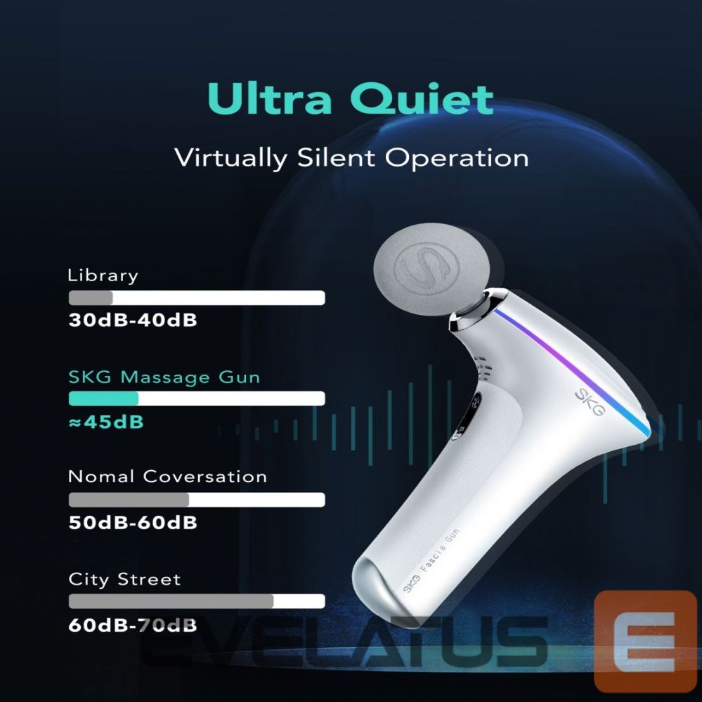 Masāžas ierīces SKG SKG F5-EN massage gun for the whole body - white